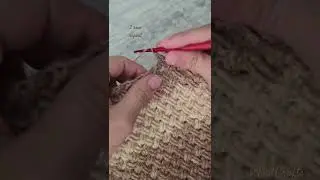 Celtic Weave  Crochet Stitch #viral #crochettutorial #diy #knittingstitches #crocheting