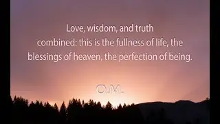 One minute of meditation. Fullness.