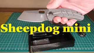 Unboxing Kizer Sheepdog mini micarta - UK friendly EDC carry - Non locking pocket knife
