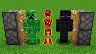 player creeper + enderman player + lava armor = ???