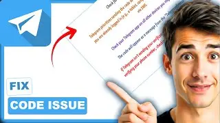 Как исправить проблему с отправкой кода в Telegram (самый простой способ) (руководство 2026 года)