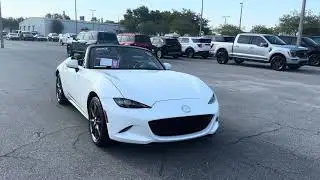 2016 Mazda MX-5 Miata Grand Touring Convertible White