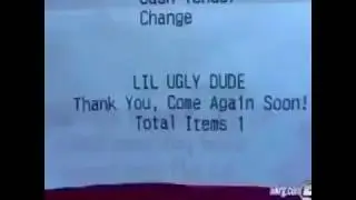 Lil ugly dude. (Original)