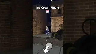 Ice Scream Horror Game 😱 The Electro Gun 🍧 #icecream #shorts