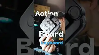 Я Ускорил свою работу в 20 РАЗ! #actionboard #keyboard #macropad #workflow #blender