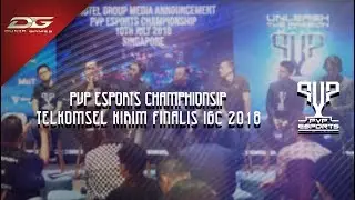 PVP Esports Championship, Telkomsel kirim finalis IGC 2018