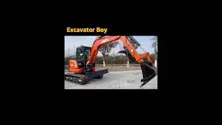 Used excavator KUBOTA U55-5 #constructionequipment #rubber track digger#backhoe with thumb