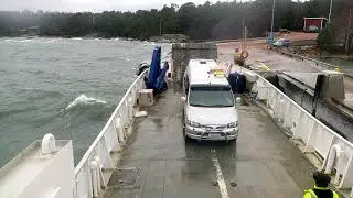 Angöring Enklinge 16.01.2018 m/s Rosala II