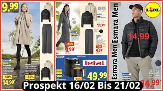 Lidl Deutschland | Neuer Prospekt vom 16/02/26 bis 21/02/26 | Angebote & Aktionen #lidl  #angebote