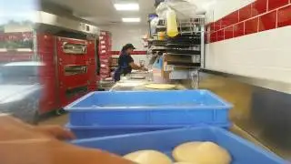 Dominos pizza dough show