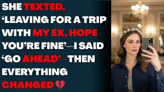 She Texted‘Leaving for a Trip with My Ex, Hope You’re Fine’I Said ‘Go AheadThen Everything Changed 💔
