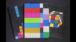 4 IDEAS PARA DECORAR TUS CUADERNOS CON FOAMY BRILLANTE