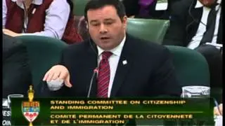 MP Weston on Citizenship and Immigration Committee on Oct. 24th, 2012 (CIMM)