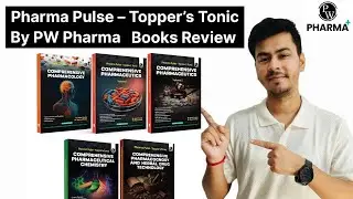 PW Pharma Pulse Book Review | PW Pharma Books Unboxing | PW Pharma Toppers Tonic Comprehensive Books