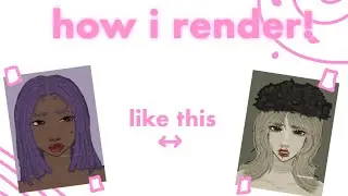 how to render || semi realistic ￼|| 💓