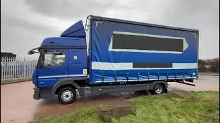 FJ71 SYZ - 2021 Mercedes Atego 818 High Roof Sleeper Curtainsider
