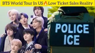 BTS World Tour Hits Backlash Over Low U.S. Ticket Sales 🔥😳 | Why Fans Are Worried❓😓