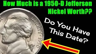 How Much Is A 1950-D Jefferson Nickel Worth? - Incredible Key Date Found in Change!