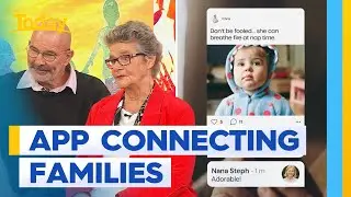 Photo-sharing app turns baby updates into milestone memories for grandparents | Today Show Australia