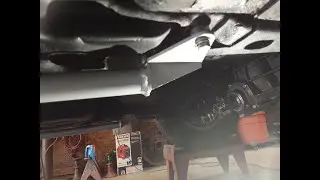 78 Camaro sub frame connectors rear mount short video