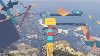 Parkour-Monte Chiliad. / Автор: Daniela_Julen / стоковый Street Blazer