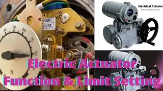 Electric Actuator-MOV(motor operating valve)TM Series,Functions And Limit Setting