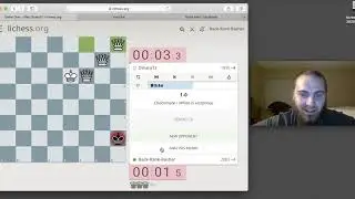 Blitz Chess (3+0) #15 with live commentary: Slav Modern vs. Dinara13
