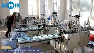 High Speed Automatic Disposable Face Mask Making Machine