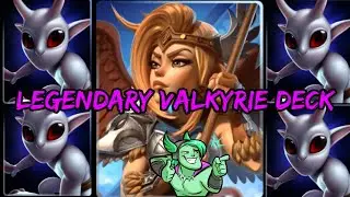 Legendary 🔥 Valkyrie Deck! Best Strategy Game - Castle Crush Gameplay