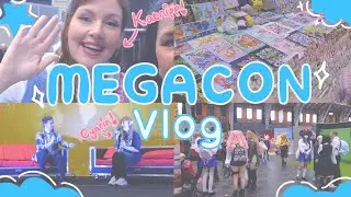 🚌 MEGACON LIVE Manchester Vlog! | So many amazing artists!! | Spending way too much (oops!) 🐝