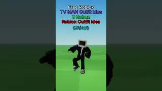 Free Roblox TV man - 0 Robux!