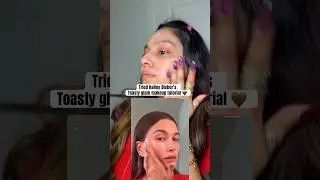 No brushes, Fingers only #toasty #makeup #nobrushmakeup #makeuptrends #celebritymakeup #softglam