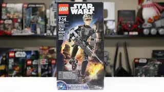 LEGO Star Wars 75119 SERGEANT JYN ERSO Buildable Figure Review! (2016)