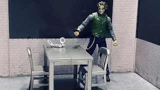 FULL REVIEW THE JOKER INTERROGATION ROOM THE DARK KNIGHT MCFARLANE DC MULTIVERSE