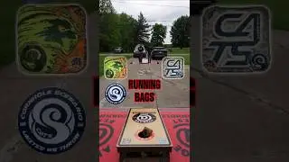 Cornhole Scenario Running Cats