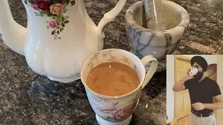 Chai I Cha I Tea Vegan Recipe. Ginger Masala Cha 🌱🦁