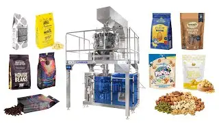 Automatic M Shape Pouch Packing Machine | Stand Pouch Packing Machine