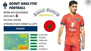 SALAH EDDINE ERRAHOULI ( PART 2 / 2024 - 2025 ) ( WINGER - OCS MOROCCO )