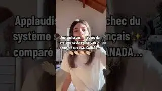 LE SYST&Egrave;ME SCOLAIRE FRAN&Ccedil;AIS 🤮