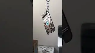 Zelda Sheikah Slate Keychain