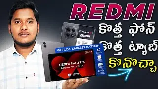 Redmi Note 15 and Redmi Pad 2 Pro launched 🔥🔥 | Best Under 25000? | In Telugu