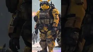 The Final Line of Defense: The Pikachu Army! #pikachu #pokemon #soldier