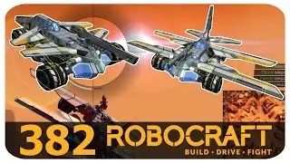 Robocraft Gameplay TX 1 Armor Rail Sniper Flying Buggy