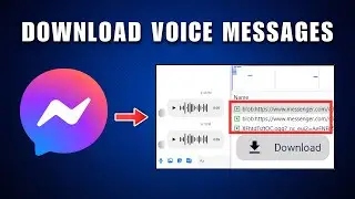 How To Download A Voice Message From Messenger On PC 2026