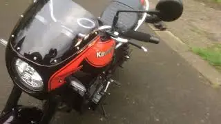 Chic design road comet Kawasaki Z900rs