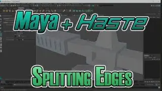 Maya with Haste - 05 - Splitting Edges with Loops