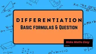 Differentiation || Questions || Premedical math || MCA || Calculus @MME-va 