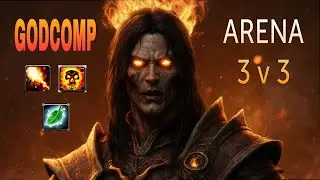 Fire Mage / Shadow Priest / Resto Druid GODCOMP - ARENA 3v3 PvP | WoW MOP CLASSIC