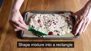 Cherry Choc Coconut Bars