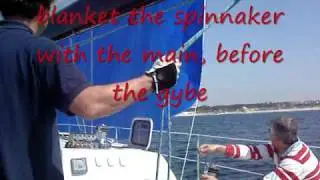 Gybing an Assymmetrical Spinnaker on 